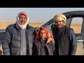 كشتة عند راعي الابل صقر الفدعاني العنزي في البادية السورية مع ابو سعد