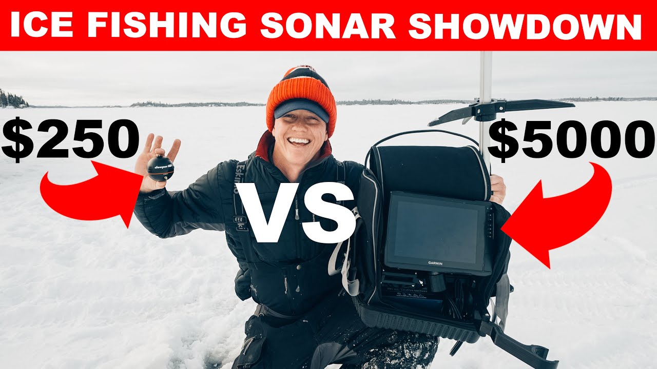 $250 VS $5000 Ice Fishing Sonar