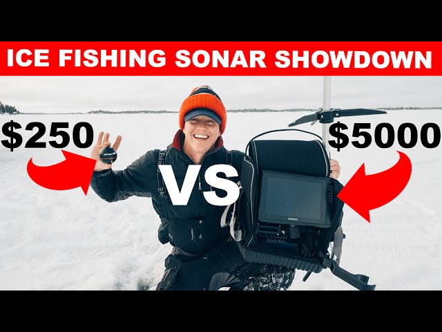 $250 VS $5000 Ice Fishing Sonar 