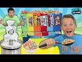 Giant Breakfast Cereal Fountain Fondue Mystery Candy Dispenser Game!!