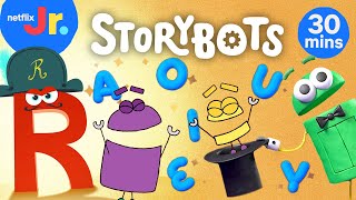 StoryBots: Learn How to Read & Sound Out Words Compilation 🔤 Netflix Jr