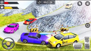 Offroad Taxi Driving SImulator: Mountain Taxi Driver: Driving 3D Games Blue Car - Android GamePlay screenshot 3