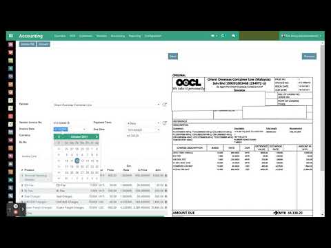 OCR Vendor Invoice