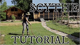 How to set up and use an American Scythe (full tutorial)