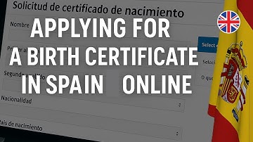 How to get a Birth-Certificate in spain (or Wedding/Death-Certificate) - Step by Step [English/ENG]
