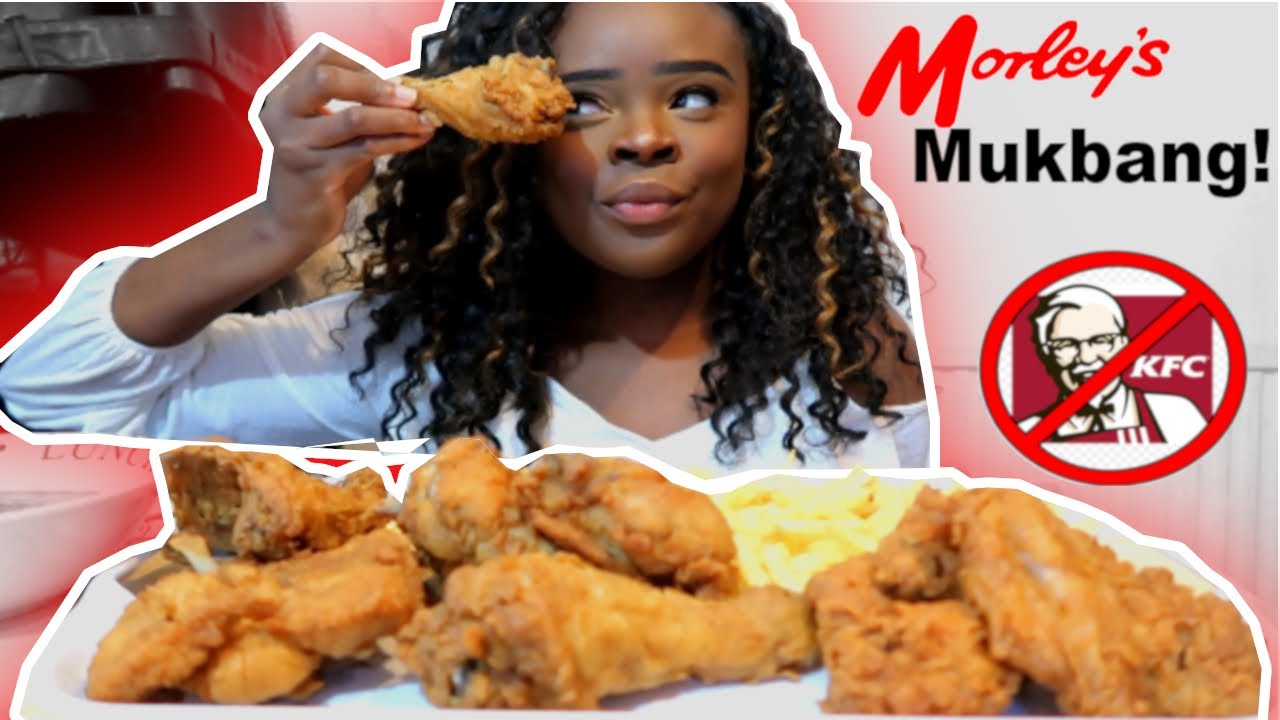 BETTER THAN KFC?? CHICKEN AND CHIPS MUKBANG UK + BAD TRIP STORYTIME!