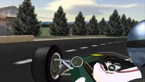 F1 Legends Racing - small game project made with 3Drad - suspension like effect