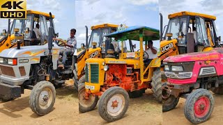 Mahindra Arjun Vs Eeicher 480 Vs Hindustan N 50 Power Puls Tractors | Sonalika tractor power | CFV |