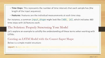 Understanding the LSTM Input Shape in Keras