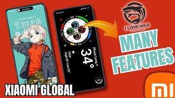 Lock Screen Effect, Standby Mode And Many Features In One Theme On Xiaomi Global