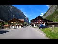 Drive in Lauterbrunnen, Switzerland