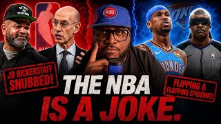 THE NBA IS A JOKE! 🤡 JB Bickerstaff SNUBBED + The FLOPPING Problem Is OUT OF CONTROL!