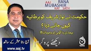 Exclusive Interview of Shahzad Akber  | Aaj Rana Mubashir Kay Sath | 21 Nov 2020 | Aaj News
