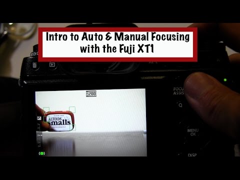 Intro to Auto and Manual Focusing with the Fuji Xt1 - YouTube