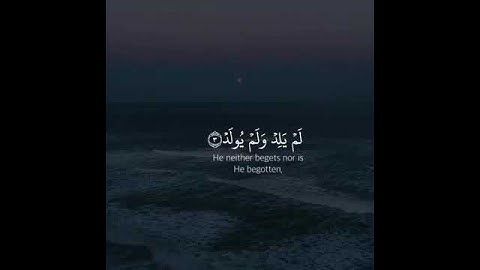 اجمل حالات واتس اب قران كريم بصوت القارئ : #مشاري_راشد#سورة_الاخلاص