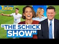 Aussie hosts hilarious reactions to incredible Euro goal | Today Show Australia