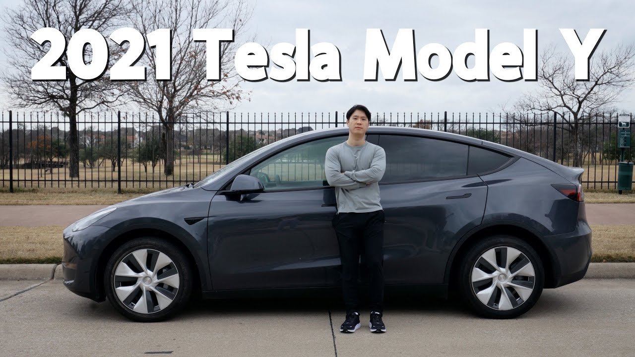 I GOT A TESLA | Model Y First Thoughts & Review - YouTube