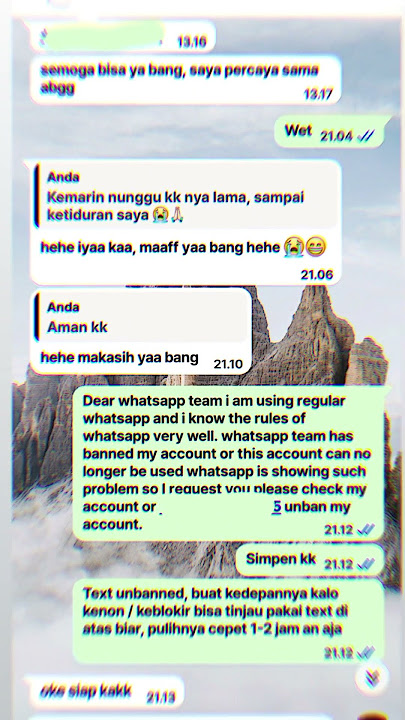 Jasa Buka Blokiran Akun Whatsapp #whatsappunblock #whatsapp #wakeblokir #masukberanda