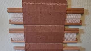 4 reasons I will not repeat double weaving on rigid heddle loom
