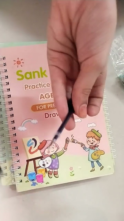 Unboxing Sank Magic practice copybook 💯