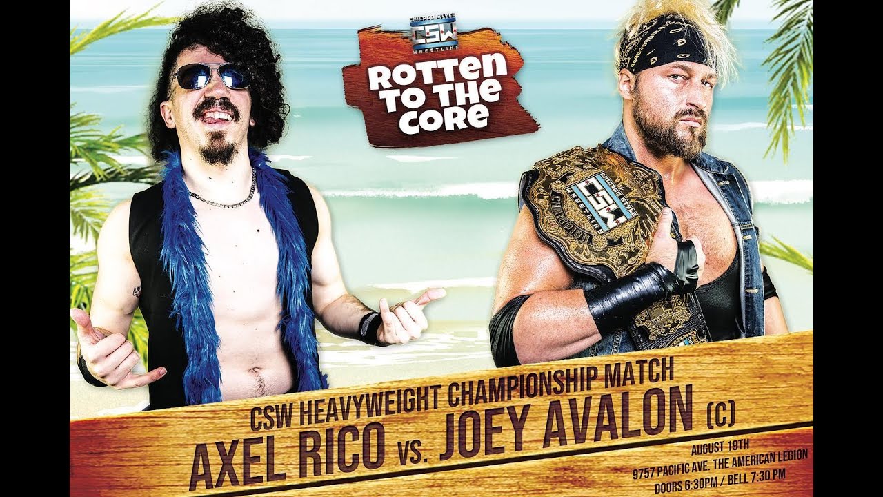 Axel Rico #CSWR2C: Axel Rico vs Joey Jet Avalon (C) ENTRANCES - YouTube