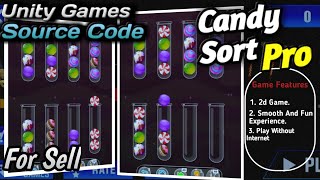 Candy Sort puzzle Unity Game  screenshot 1