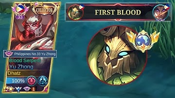 FINALLY A WORTHY BUFF BELERICK OPPONENT IN EXP LANE! | YU ZHONG NEW SKIN - MLBB