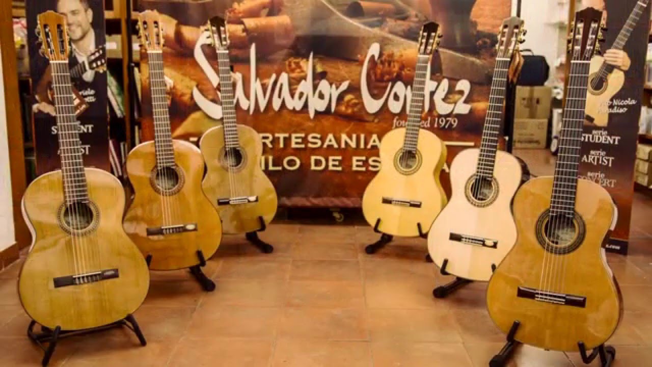Vito Nicola Paradiso & Gabriele Curciotti play and show Salvador Cortez guitars