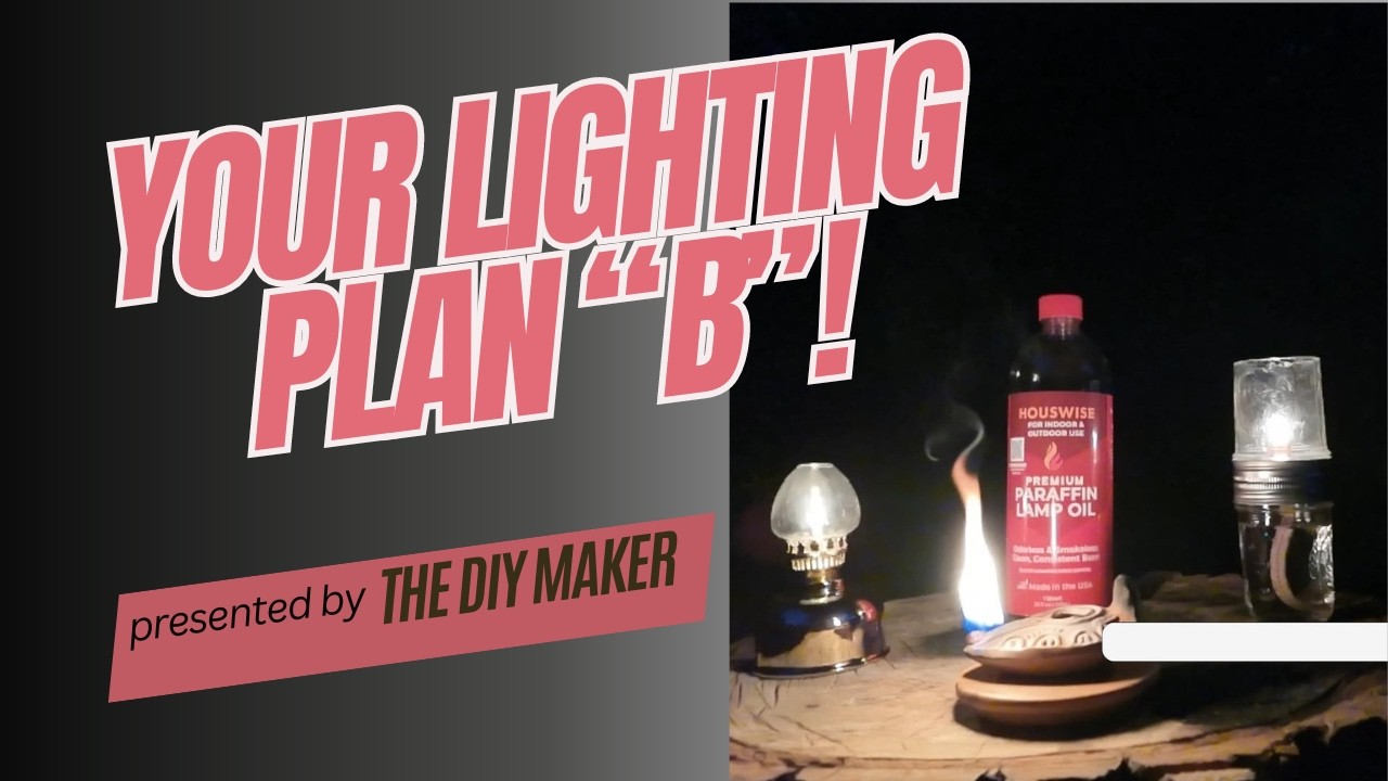 Houswise Premium Paraffin Lamp Oil: Essential for Preppers & Emergency Preparedness!