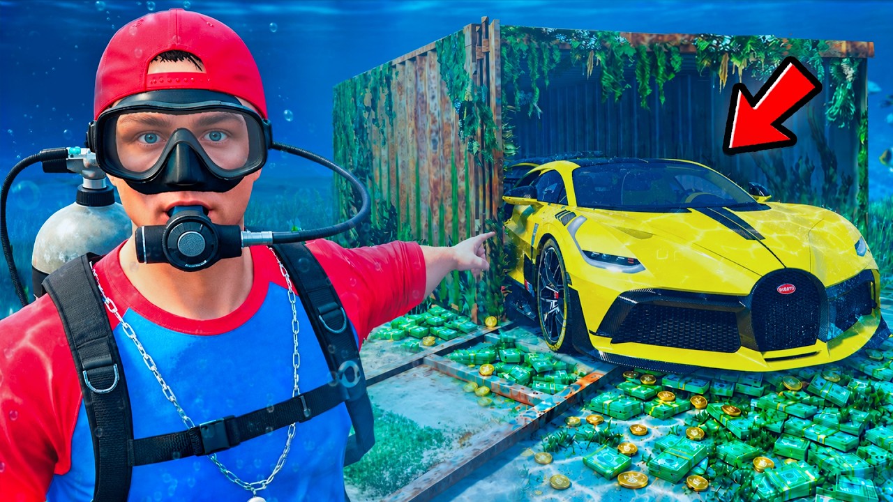 Ich finde VERLASSENE UNTER WASSER CONTAINER in GTA 5!