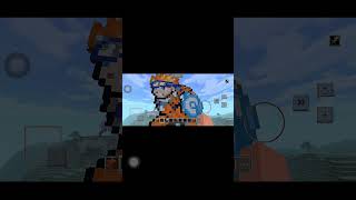 How I Made This Epic Naruto Pixel Art in Minecraft.#fortunedreams #minecraft#like#subscribe#trending