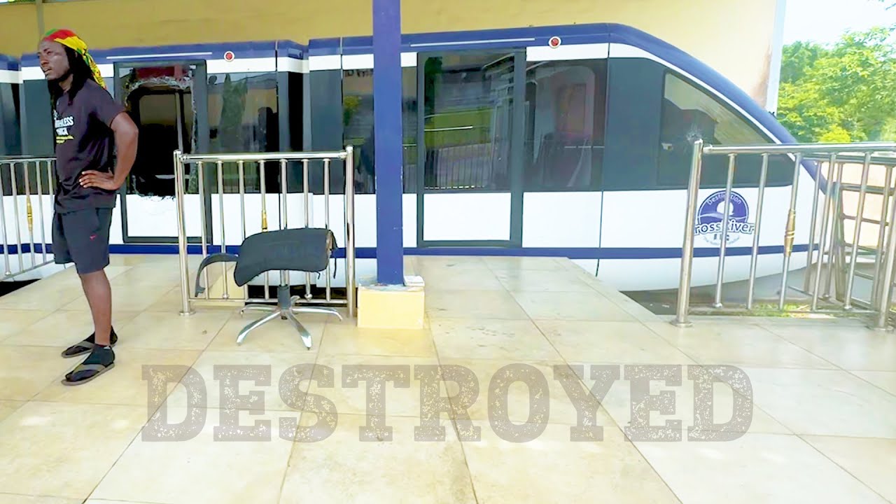 Nigeria's $350M Tinapa Resort Including This Monorail Is Destroyed | Tinapa Part 2