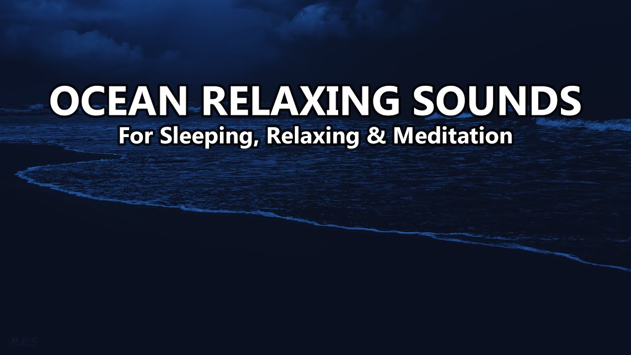 Gentle Ocean Waves at Night | Seamless Loop Beach Sounds for Deep Sleep, Relaxation, Insomnia Relief