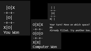 Tic-Tac-Toe | Python | Dictionaries