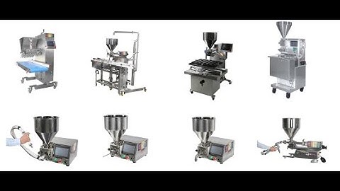 All kinds of high precision cake depositors