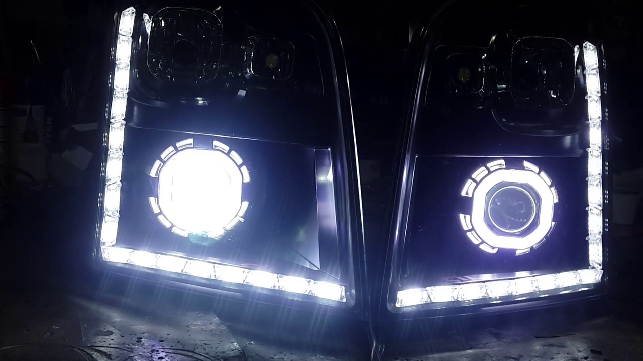 FORD TRANSIT BI XENON MERCEK ANGEL HALKA KRISTAL KAYAN LED ÇALIŞMAMIZ