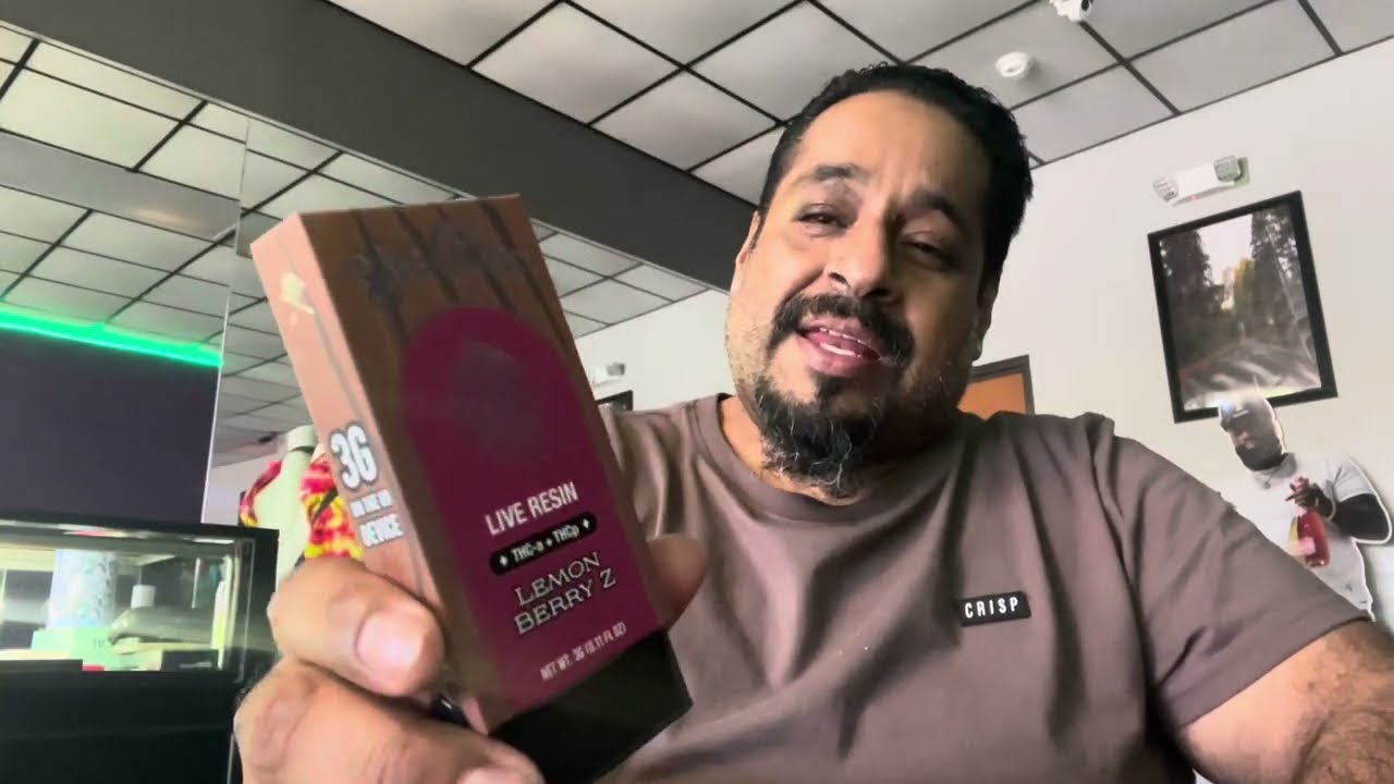 New Big Chief Live Resin THCA, THCP Disposable (Lemon Berry-Z) Review