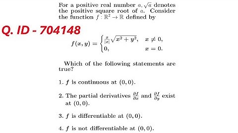CSIR NET 2024 DEC || Q.ID - 704148 || REAL ANALYSIS || Maths with IITIANS