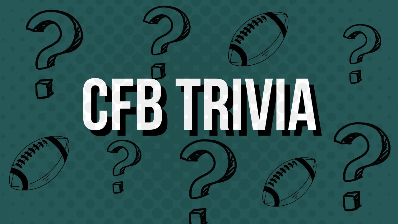 College Football Trivia (Stump The Bros) YouTube