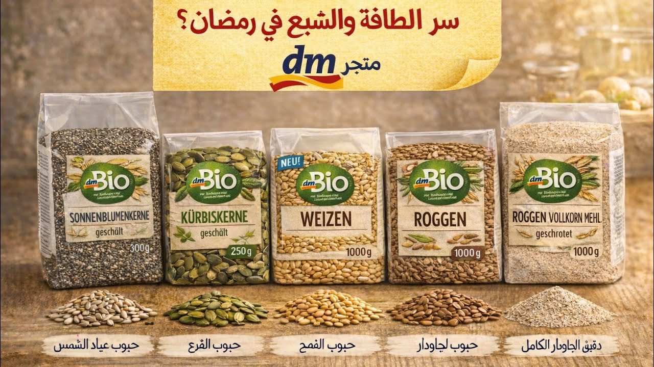 سرّ الطاقة والشبع في رمضان؟ هذه أفضل البذور لنظام غذائي متوازن طوال الصيام 🔥