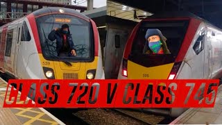 Which is better? Greater Anglia’s Class 720 vs Class 745