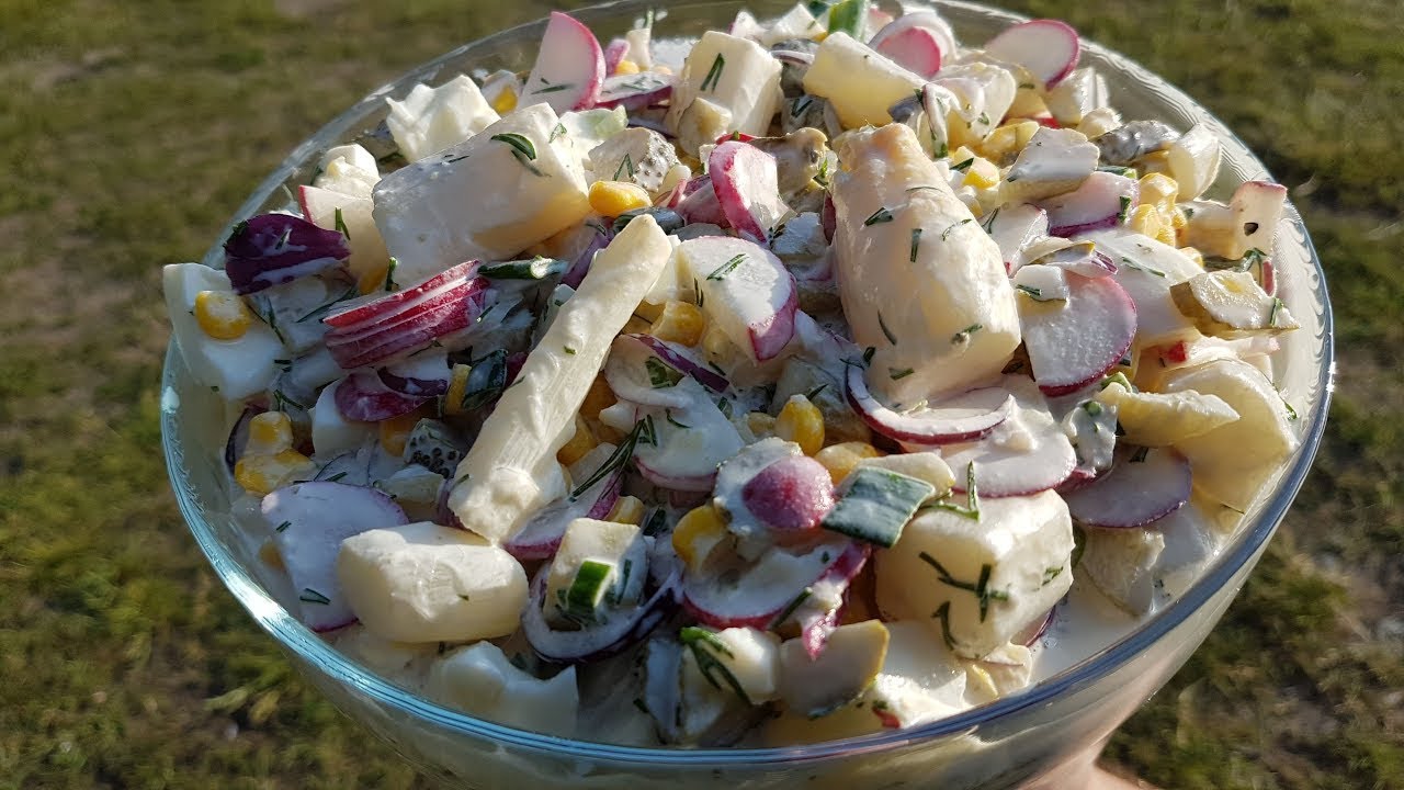 SAŁATKA SZPARAGOWA   CZĘSTO GOŚCI NA NASZYM STOLE POLECAM