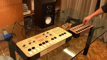 Ohminator synthesizer + 8-step sequencer