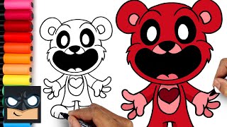 how to draw bobby bearhug poppy playtime