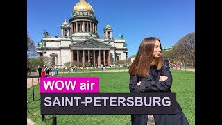 WOW air travel guide application Saint-Petersburg