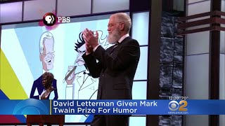 David Letterman Given Mark Twain Prize For Humor
