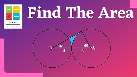 Find the area of the shaded region | Level - || | [ Geometry ]