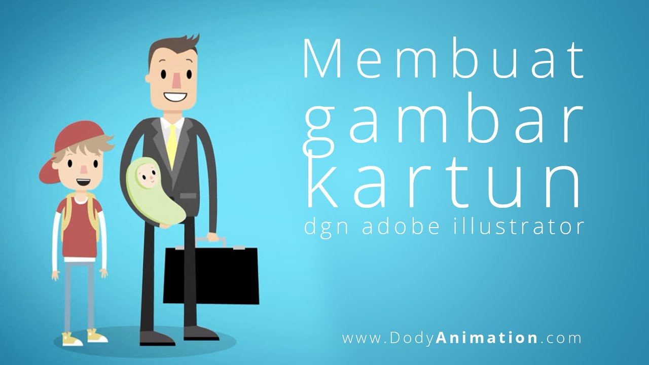 Membuat Gambar Kartun Dgn Adobe Illustrator YouTube