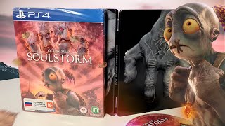 Распаковка Oddworld Soulstorm - Day One Edition | Рука Мудокона