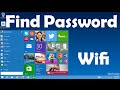 how to find wifi password on computer windows 10